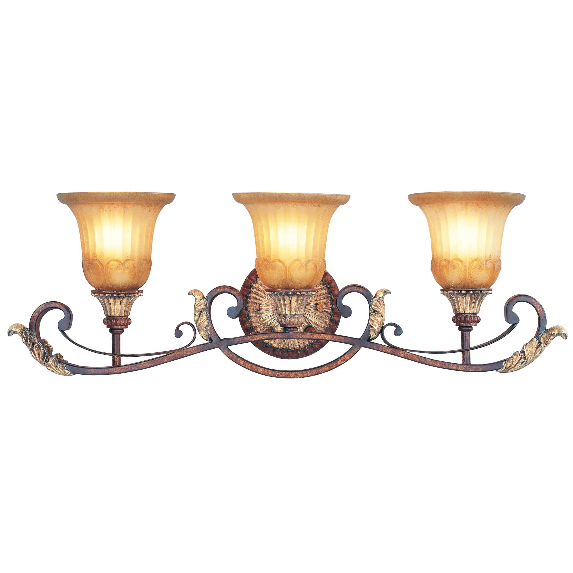 Villa Verona 30 Inch 3 Light Bath Vanity Light by Livex Lighting